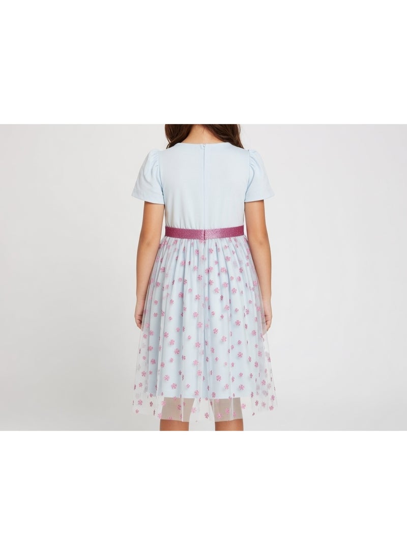 Disney Frozen | Tulle Dress | Blue - Image 2